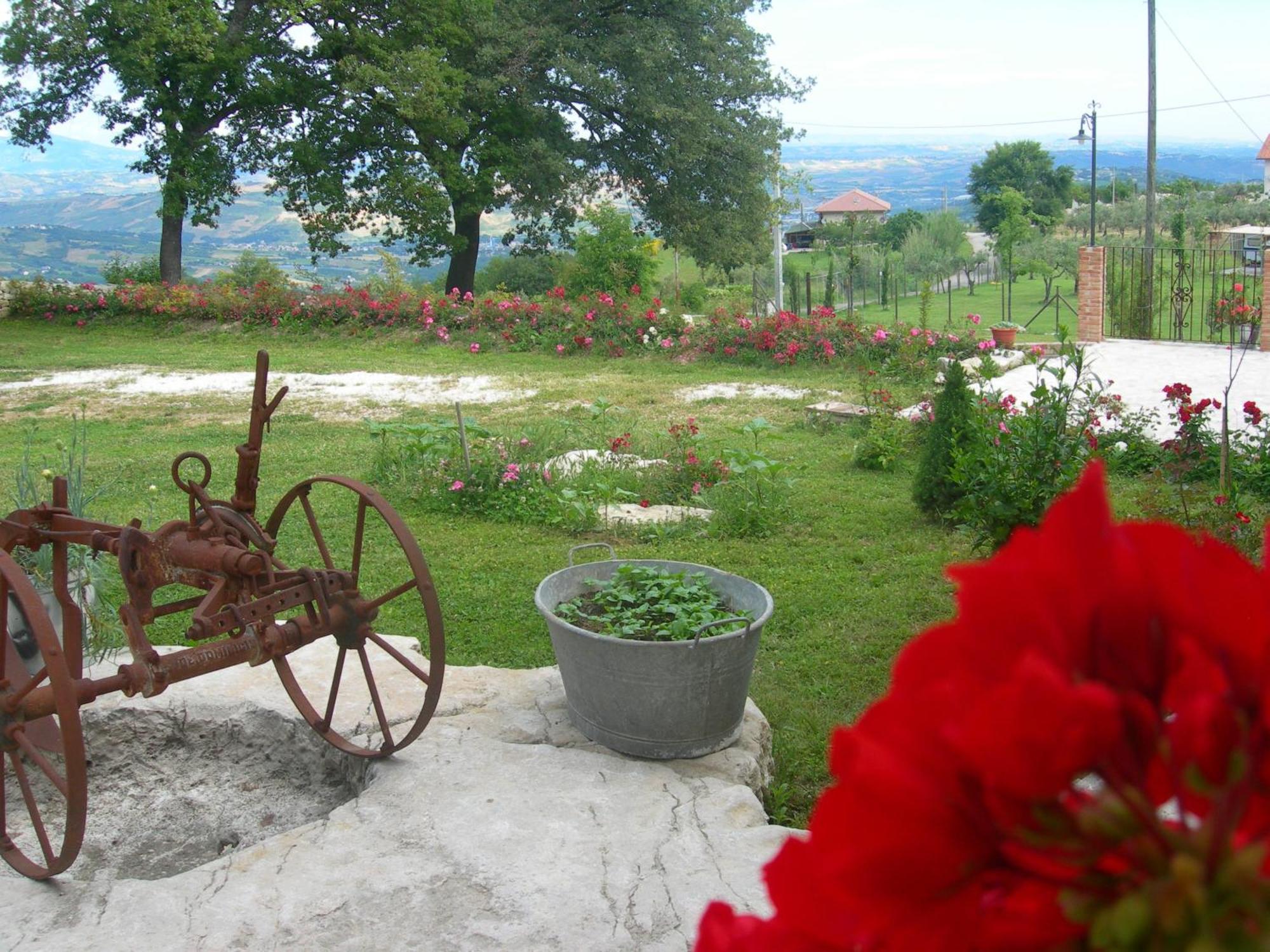 Agriturismo Borgo San Martino アッバテッジョ エクステリア 写真